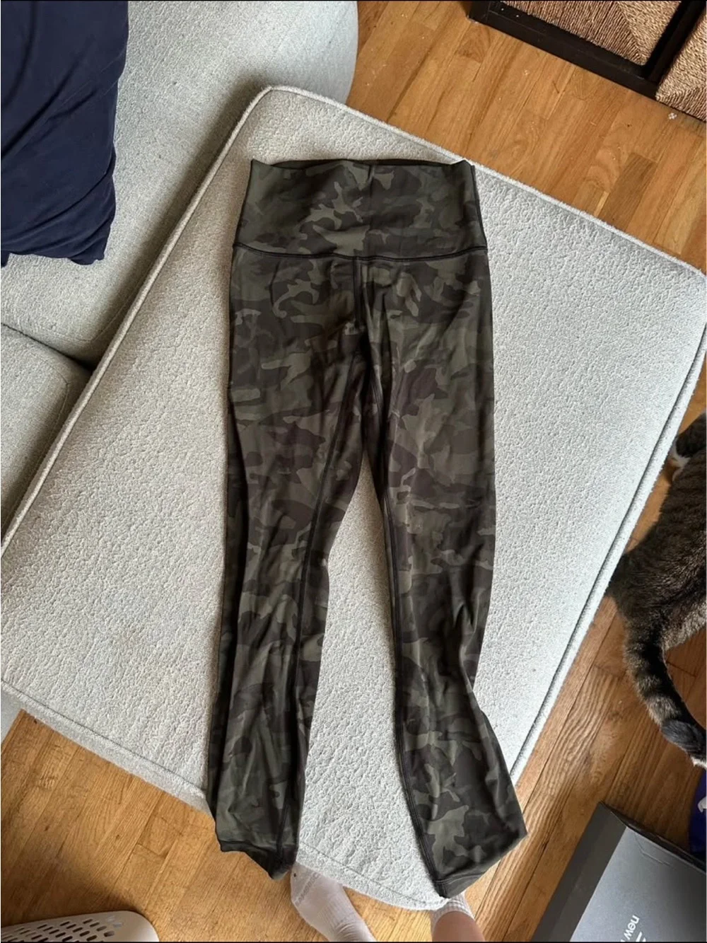 lululemon athletica Olive Green Camo Leggings